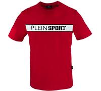 Plein Sport Panel Logo Red T-Shirt
