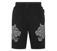 Plein Sport Pantalón 'Tiger' negro / blanco 31-32 negro / blanco