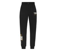 Plein Sport Pantalón 'Tiger Tokyo' oro / negro / blanco 35-36 oro / negro / blanco