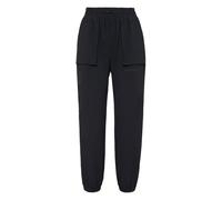 Plein Sport - Pantalones de Jogging de Cintura Alta Elásticos de Nylon - Sport - Mujer - Negro - S -