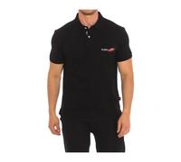 Plein Sport - Polo de Manga Corta - Sport - Hombre - Negro - M -