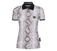 Plein Sport - Polo Shirt Python - Sport - Mujer - Gris - XS -