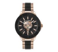 Plein Sport PSAEA0724 City Rush PSAEA0724 - Reloj analógico de cuarzo para hombre, Bicolor/Negro/Acero - Psaea0724