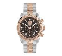 Plein Sport PSDBA1424 - Reloj analógico de cuarzo unisex con cronógrafo de acero inoxidable