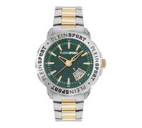 Plein Sport PSGDA0824 Rampage PSGDA0824 - Reloj analógico de cuarzo para hombre, Bicolor/Verde/Acero - Psgda0824