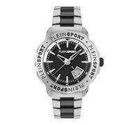 Plein Sport Rampage - Reloj analógico de cuarzo para hombre, Bicolor/Negro/Acero - Psgda0724, Pulsera