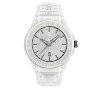 Plein Sport - Reloj analógico de cuarzo unisex, Blanco - Pshda0324