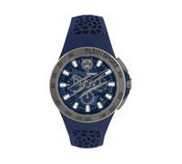 Plein Sport Reloj analógico 'Thunderstorm' navy / plata / blanco One Size EUR