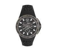 Plein Sport Reloj analógico 'Thunderstorm' negro / plata One Size negro / plata