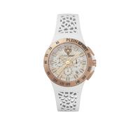 Plein Sport Reloj analógico 'Thunderstorm' oro rosa / blanco One Size oro rosa / blanco