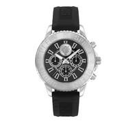 Plein Sport Reloj analógico negro / plata, Talla One Size