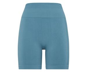 Plein Sport - Seamless Micro Biker Shorts Logo - Sport - Mujer - Azul - XL -