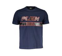Plein Sport - Short Sleeve T-Shirt - Sport - Hombre - Azul - 2XL -