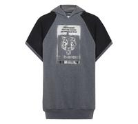 Plein Sport - Sleeveless Hoodie Tiger - Sport - Hombre - Gris - S -