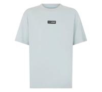 Plein Sport - Slub Cotton T-Shirt Scratch - Sport - Hombre - Azul - L -
