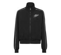 Plein Sport Sudadera con cremallera negro / blanco XS negro / blanco