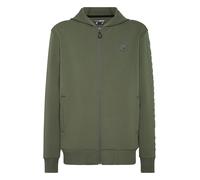 Plein Sport Sudadera con cremallera oliva L oliva
