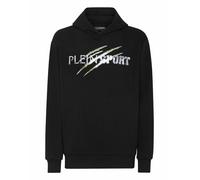 Plein Sport - Hoodie Sweatshirt Chrome Scratch Edition - Sport - Hombre - Negro - L -