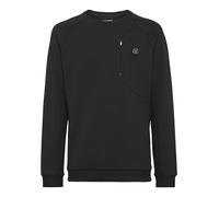 Plein Sport Sudadera 'Racing' gris / negro 4XL gris / negro