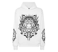 Plein Sport Sudadera 'Thunder Tiger' negro / blanco XS negro / blanco