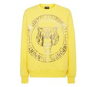 Plein Sport Sudadera 'Tiger' amarillo / plata XL amarillo / plata