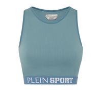 Plein Sport Sujetador deportivo ópalo / blanco M ópalo / blanco