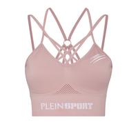 Plein Sport Sujetador deportivo rosa / offwhite L rosa / offwhite