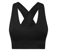 Plein Sport - Sujetador Deportivo Seamless Wide Straps Logo - Sport - Mujer - Negro - L -