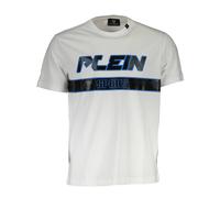 Plein Sport - T-Shirt Maniche Corte - Sport - Hombre - Blanco - M -