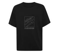 Plein Sport - T-Shirt Round Neck SS Scratch - Sport - Hombre - Negro - 2XL -