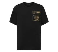 Plein Sport - T-Shirt Round Neck Ss - Sport - Hombre - Negro - M -