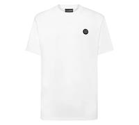Plein Sport - T-Shirt Round Neck Tiger - Sport - Hombre - Blanco - S -