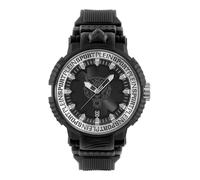 Plein Sport Tiger Power - Reloj analógico de cuarzo unisex, Negro/Negro - Pseda0124, Pulsera