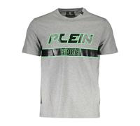 Plein Sport - Tips 105 T-Shirt - Sport - Hombre - Gris - 2XL -