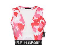 Plein Sport Top deportivo fucsia / rosa / negro / blanco S fucsia / rosa / negro / blanco
