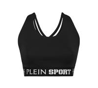 Plein Sport Top deportivo negro / blanco M negro / blanco