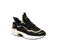 PLEIN SPORT Zapatillas Deportivas Onyx Ultra con Logo Metálico en el Talón Color Negro (Negro, Sistema Tallas Calzado EU, Adulto, Hombre, Números, Mediano, 41)
