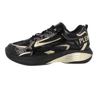 Plein Sport Zapatillas Pegasus, Negro/Dorado, Talla 45, Hombre