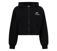 Plein Sport - Zip Hoodie Icon Scratch - Sport - Mujer - Negro - M -