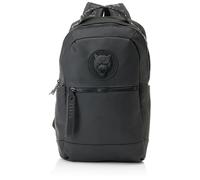 PLEIN SPORTS Big Backpack Boston, Mochila Unisex Adulto, Black, Talla única