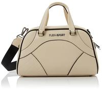 PLEIN SPORTS Bowling Medium Lena, Bolso de Mano para Mujer, Marfil