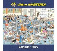 Plenty Gifts Calendario 2027 - Calendario de pared Jan van Haasteren - Calendario mensual - 16 meses - 30 x 30 cm