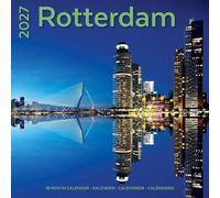 Plenty Gifts Calendario 2027 Rotterdam Calendario de pared (calendario mensual, 16 meses, 30 x 30 cm)