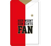 Plenty Gifts Cartel Personalizado - 010 Fan - Placa Decorativa para Aficionados al fútbol - Formato A4-21x29,7cm