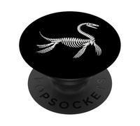 Plesiosaurio Esqueleto Fósil Paleontólogo Amantes de la ciencia PopSockets PopGrip Adhesivo