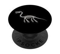 Plesiosaurio Esqueleto Fósil Paleontólogo Amantes de la ciencia PopSockets PopGrip Adhesivo