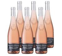 Plessis Duval - DOP Cabernet d'Anjou - Vino Rosado - 6 botellas x 75 cl