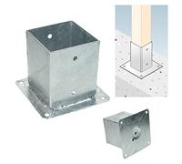 Pletina Cuadrada Base Plana 121 X 150 X 200 Mm