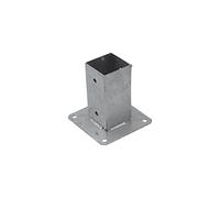 Pletina Cuadrada Base Plana 71X150X150Mm