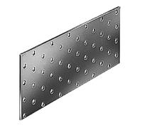 GAH-Alberts - Placa con agujeros (acero galvanizado por procedimiento sendzimir),200 x 80 mm / 25 unidades